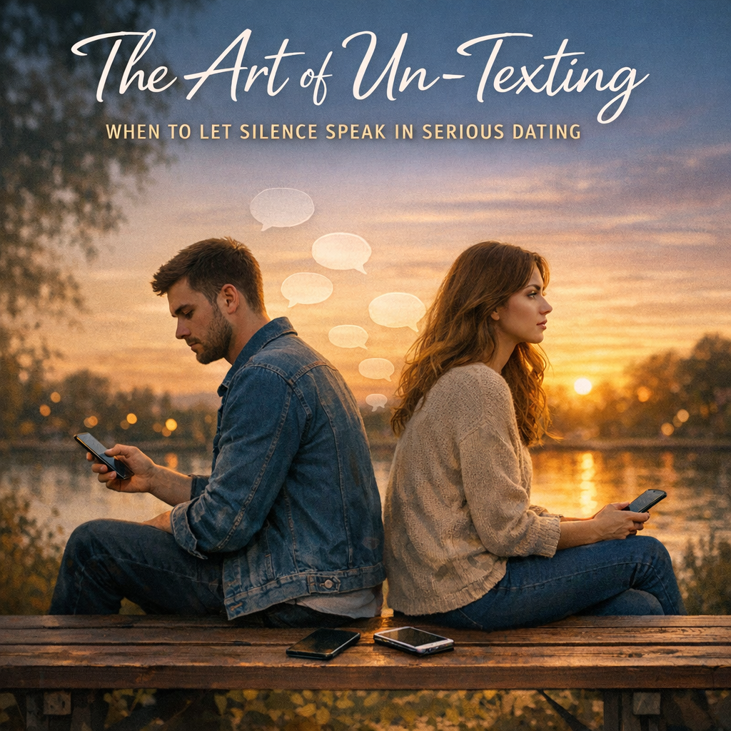 [The Art of Un-Texting When to Let Silence Speak in Serious Dating]