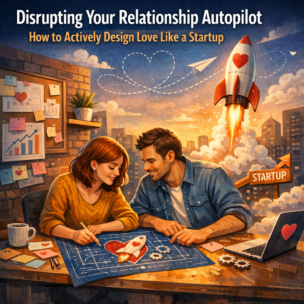 Disrupting Your Relationship Autopilot How to Actively Design Love Like a Startup