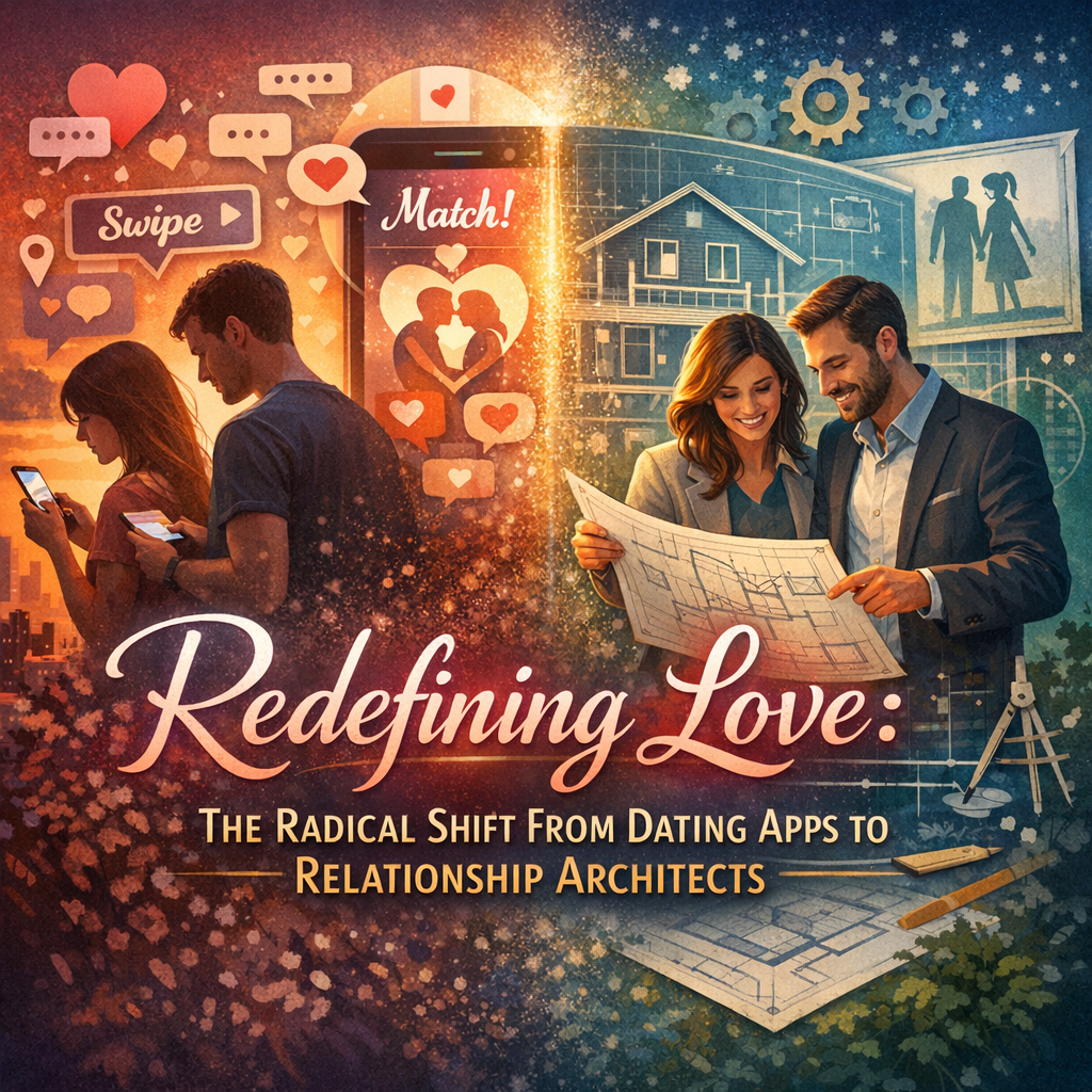 ”Redefining Love: The Radical Shift From Dating Apps to Relationship Architects”