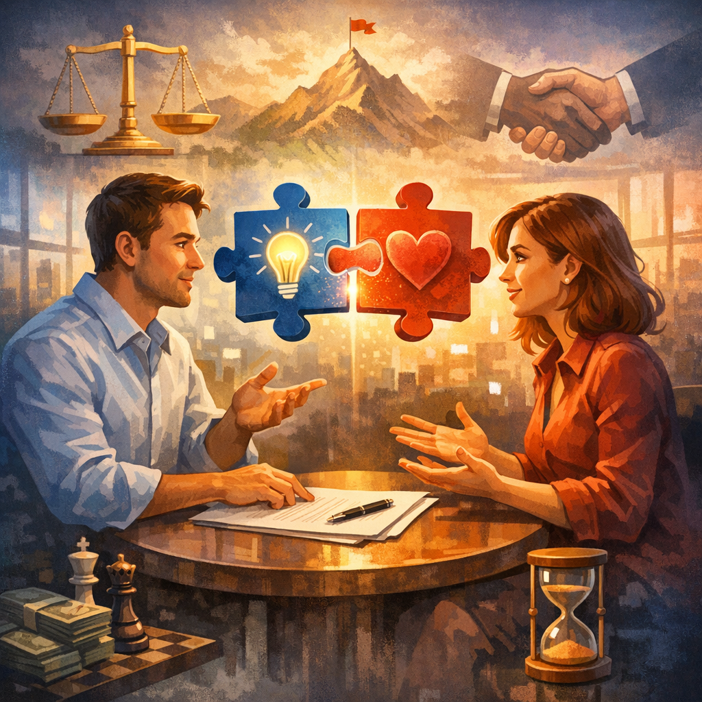 ”The Art of Emotional Negotiation: Crafting Win-Win Scenarios in High-Stakes Relationships”