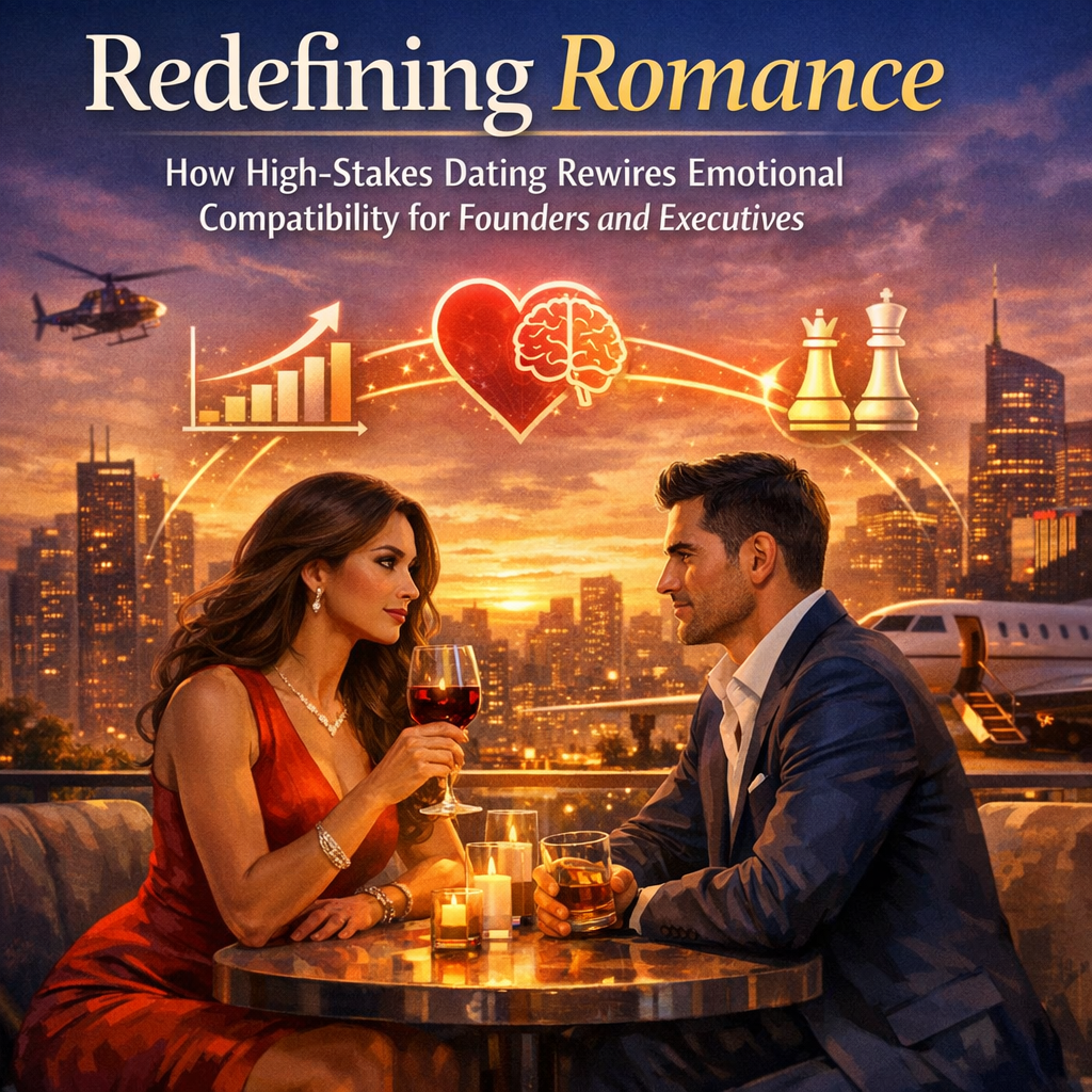 ”Redefining Romance: How High-Stakes Dating Rewires Emotional Compatibility for Founders and Executives”