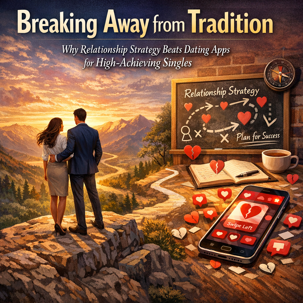 Breaking Away from Tradition: Why Relationship Strategy Beats Dating Apps for High-Achieving Singles