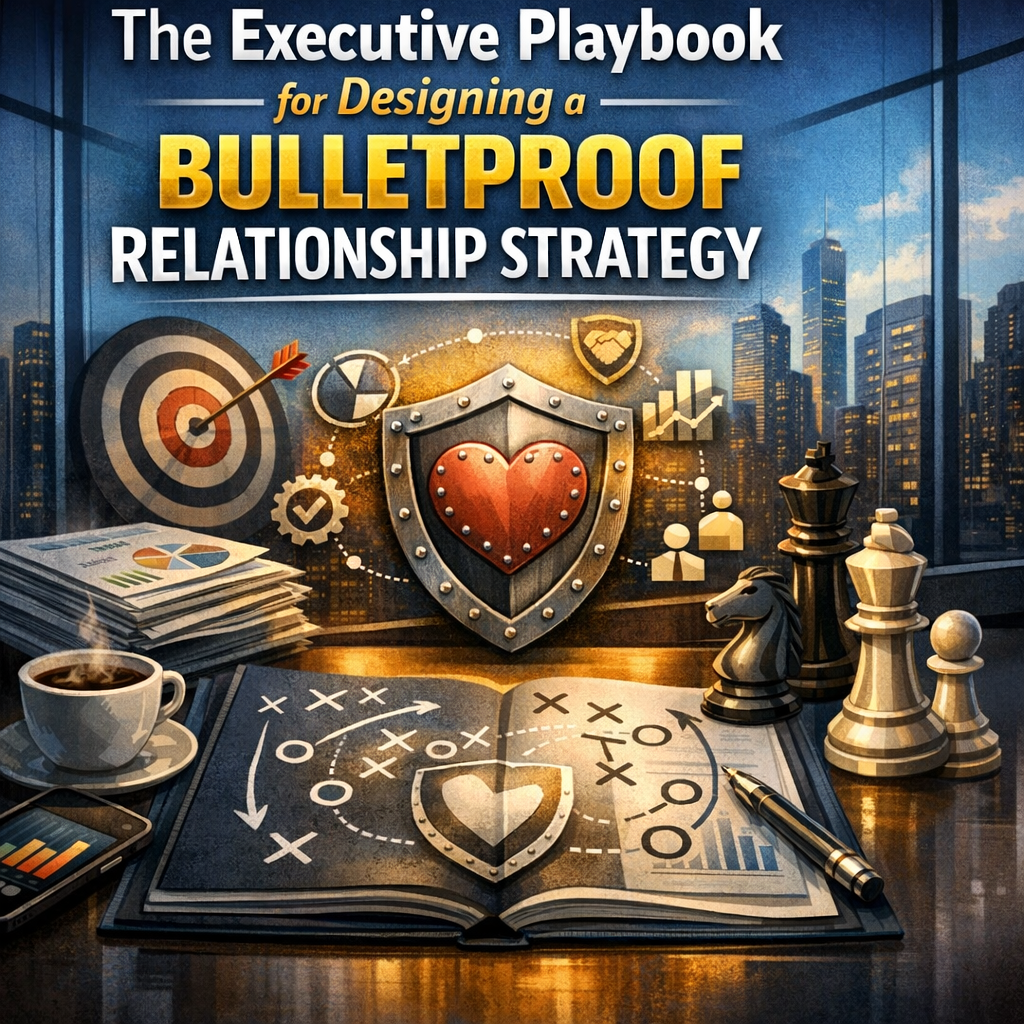 ”The Executive Playbook for Designing a Bulletproof Relationship Strategy”