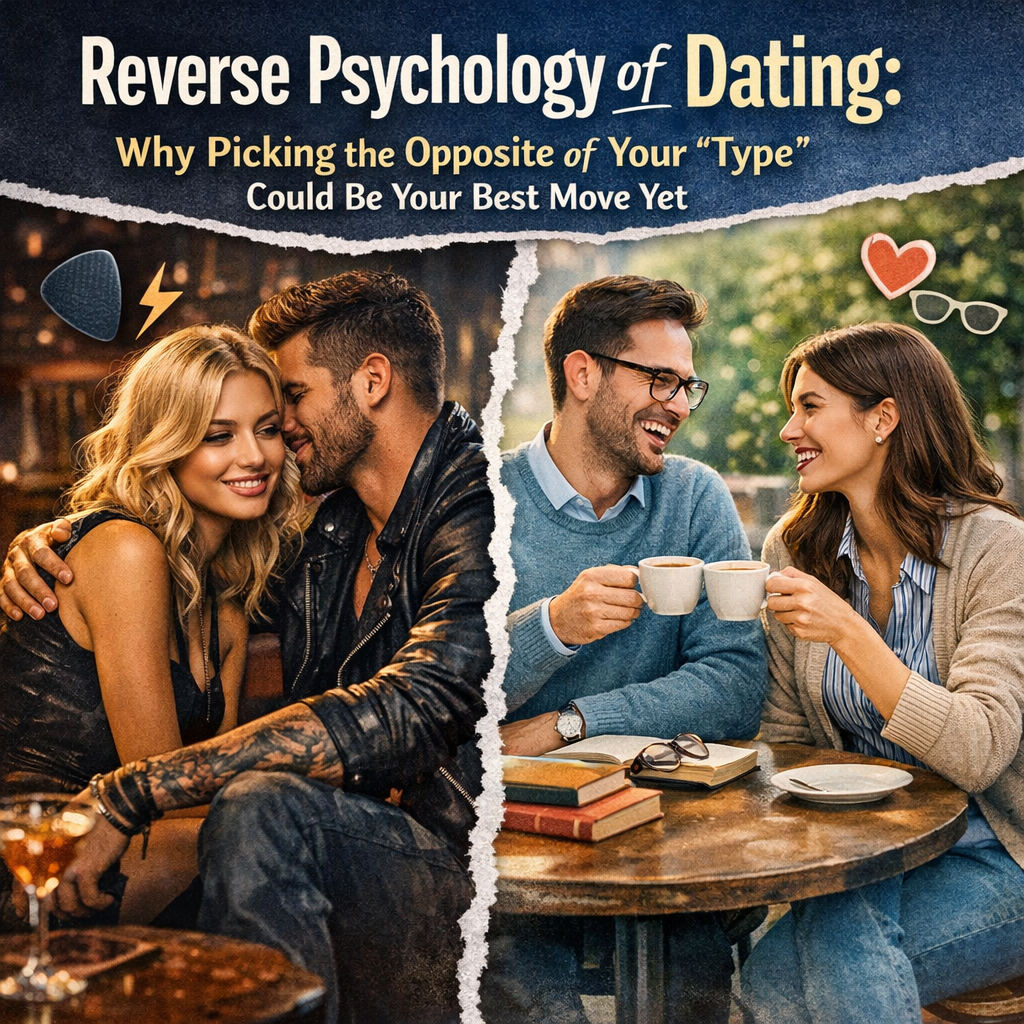 ”Reverse Psychology of Dating: Why Picking the Opposite of Your ‘Type’ Could Be Your Best Move Yet”