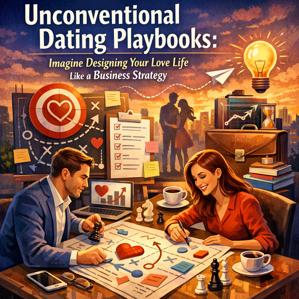 Unconventional Dating Playbooks: Imagine Designing Your Love Life Like a Business Strategy