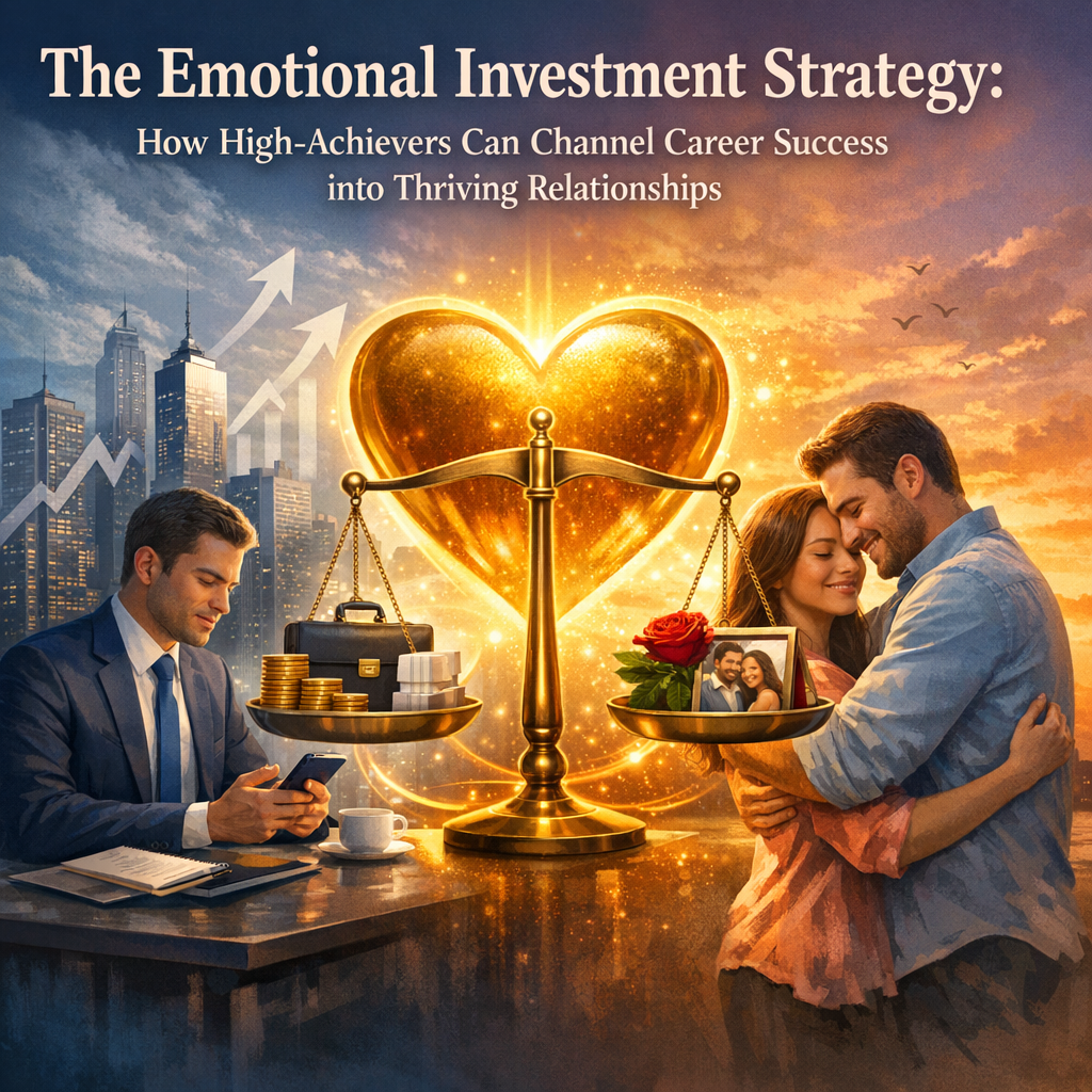 ”The Emotional Investment Strategy: How High-Achievers Can Channel Career Success into Thriving Relationships”